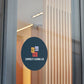 Lovely Living Co Round Vinyl Sticker