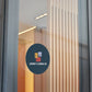 Lovely Living Co Round Vinyl Sticker