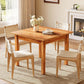 39 Inches Square Dining Furniture Contemporary Brown