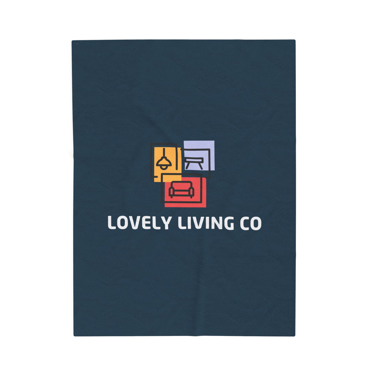 Lovely Living Co Velveteen Plush Blanket