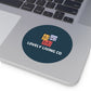 Lovely Living Co Round Vinyl Sticker