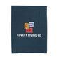 Lovely Living Co Velveteen Plush Blanket