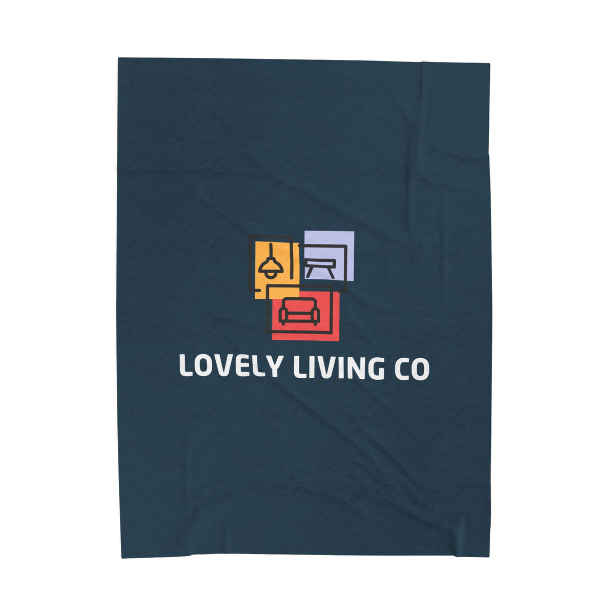 Lovely Living Co Velveteen Plush Blanket