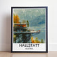 Hallstatt Gallery Wall Art Hallstatt Skywalk Home Decor Austria Home Decor