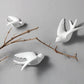 3D Ceramic Swallow Bird Wall Hanging Decor