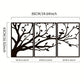3-Piece Family Tree Metal Wall Art Decoration
