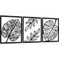 3-Piece Family Tree Metal Wall Art Decoration