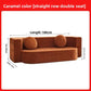 Modular Flannel Convertible Sofa Bed for Living Rooms