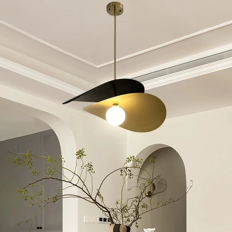 French Hat Style Creamy Nordic Vintage Chandelier