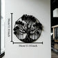 3-Piece Family Tree Metal Wall Art Decoration