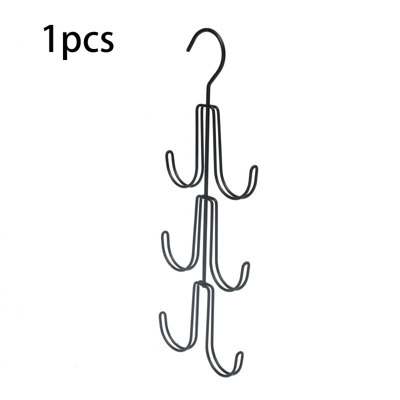 1–2 Pack Metal Purse Organizer and Closet Hanger