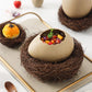 Eggshell-Shaped Ceramic Bowls for Creative Table Settings
