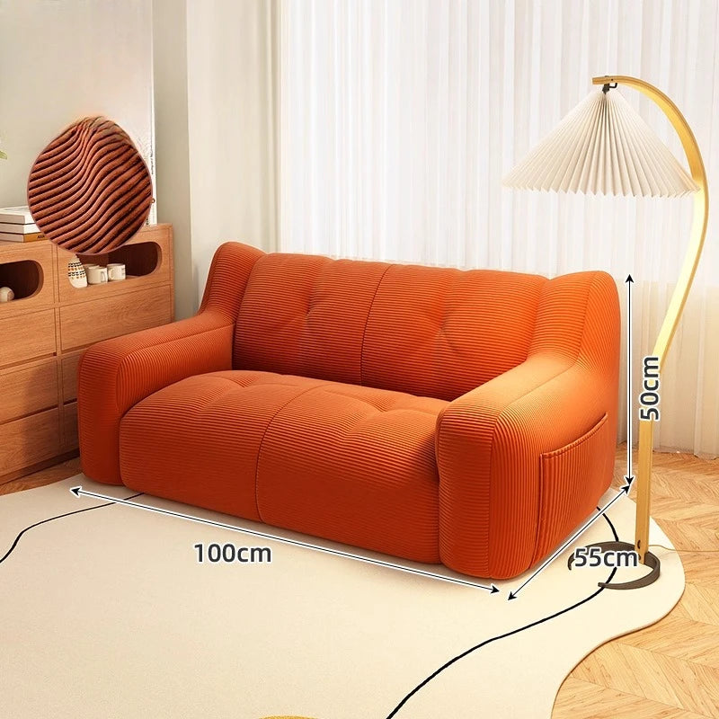 Single or Double Tatami Floor Sofa for Small Apartments