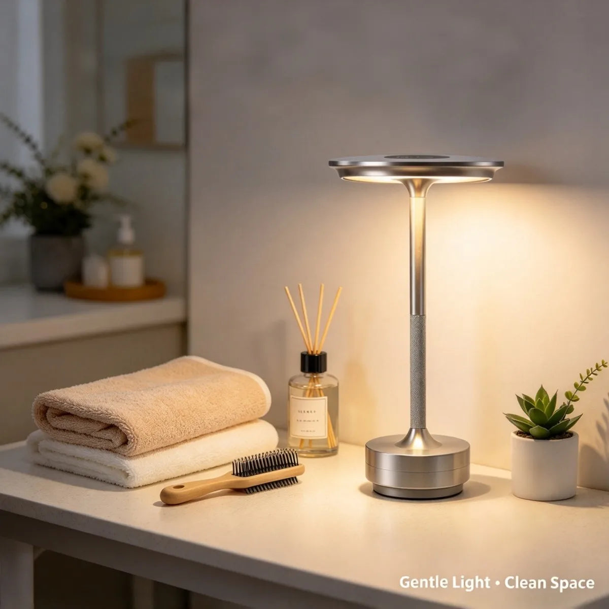 Rechargeable UFO LED Table Lamp with Touch Control