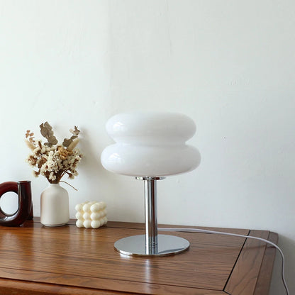 Macaron Table Lamp with Three-Color Dimmable Lighting