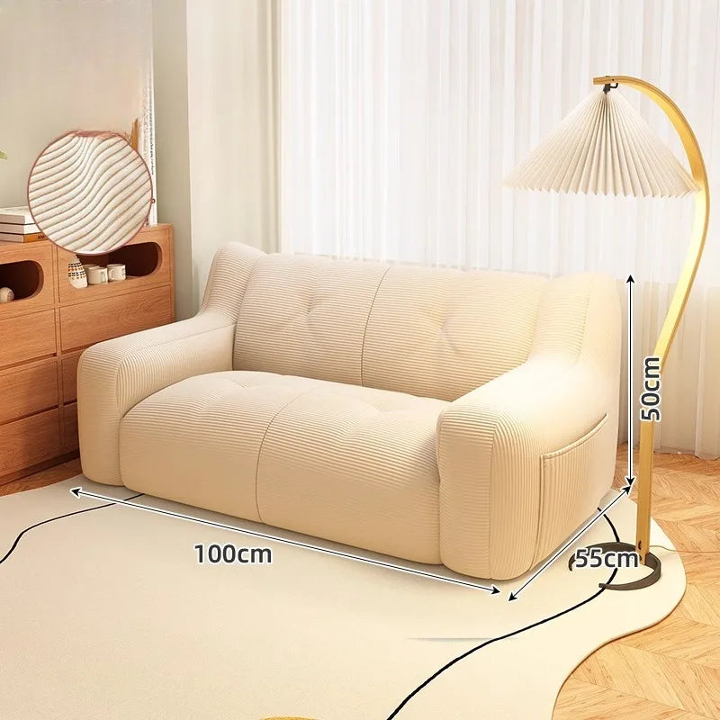 Single or Double Tatami Floor Sofa for Small Apartments