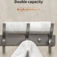 No-Drill Over-the-Door Clothes and Coat Hook Organizer