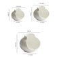 European White Ceramic Pasta and Dessert Bowl