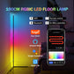 145/180cm RGBIC Smart Floor Lamp with Tuya App Control