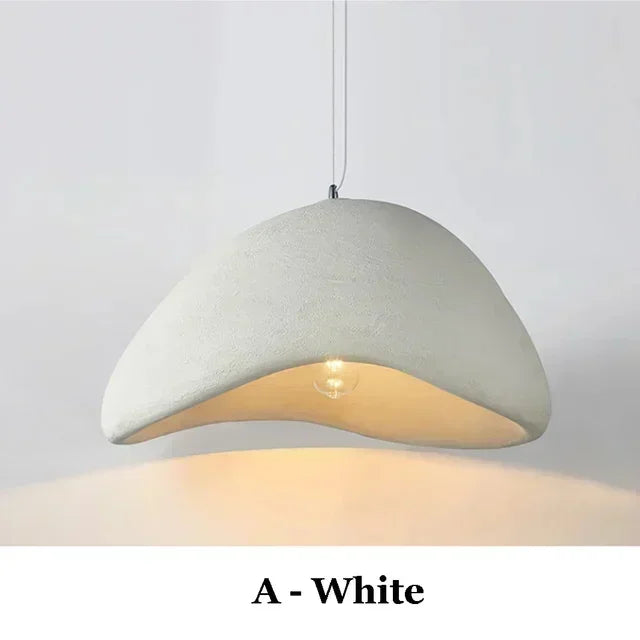 Nordic Wabi-Sabi E27 LED Pendant Ceiling Chandelier