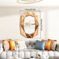 100cm Asymmetrical Decorative Venetian Glass Wall Mirror