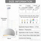 Nordic Wabi-Sabi E27 LED Pendant Ceiling Chandelier