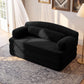 Foldable Corduroy Sofa Bed with Removable Cover