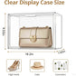 Clear Stackable Acrylic Display Box and Storage Organizer