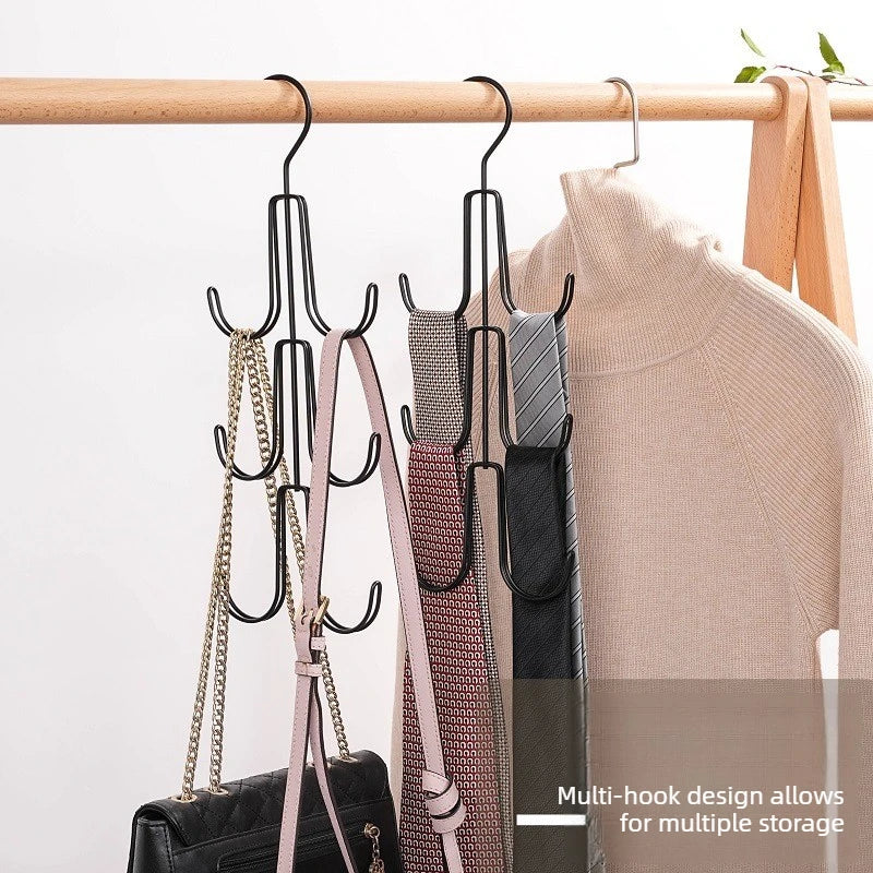 1–2 Pack Metal Purse Organizer and Closet Hanger