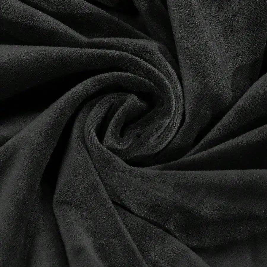 5-Seater L-Shaped Velvet Stretch Sofa Cover