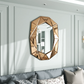 100cm Asymmetrical Decorative Venetian Glass Wall Mirror