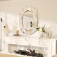 100cm Asymmetrical Decorative Venetian Glass Wall Mirror