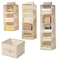Foldable Fabric Hanging Wardrobe Storage Organizer Bag