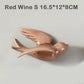 3D Ceramic Swallow Bird Wall Hanging Decor