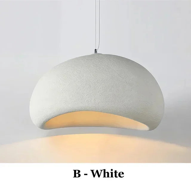 Nordic Wabi-Sabi E27 LED Pendant Ceiling Chandelier