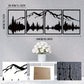 3-Piece Family Tree Metal Wall Art Decoration