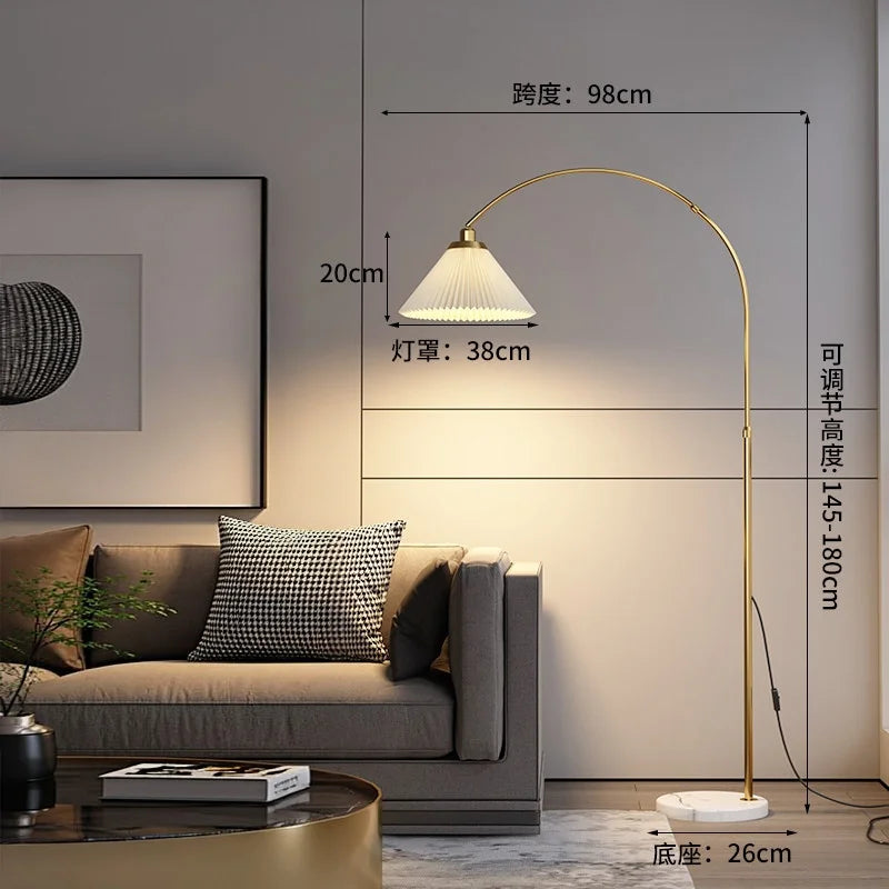 Modern Nordic LED Floor Lamp for Living Room Corners