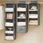 Foldable Fabric Hanging Wardrobe Storage Organizer Bag