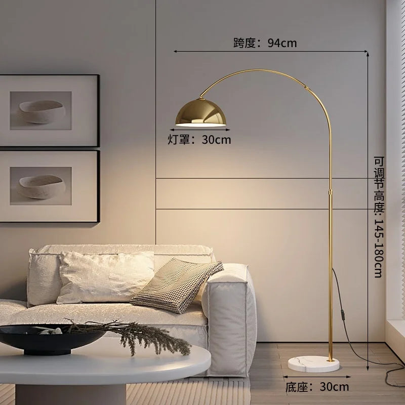 Modern Nordic LED Floor Lamp for Living Room Corners