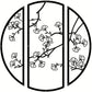 3-Piece Family Tree Metal Wall Art Decoration