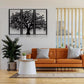 3-Piece Family Tree Metal Wall Art Decoration