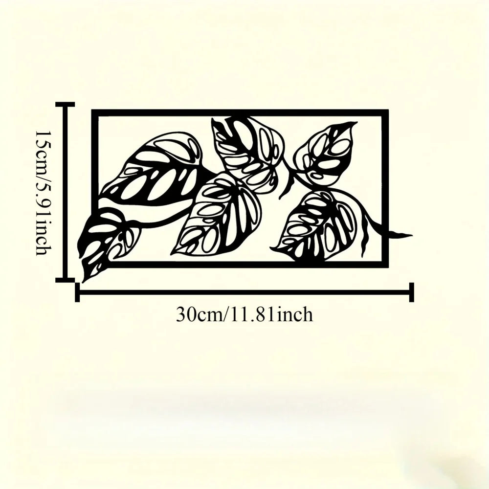 3-Piece Family Tree Metal Wall Art Decoration