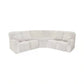 5-Seater L-Shaped Velvet Stretch Sofa Cover