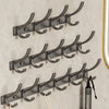 No-Drill Over-the-Door Clothes and Coat Hook Organizer