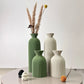 2-Piece Wavy Pattern Decorative Vase Set for Home