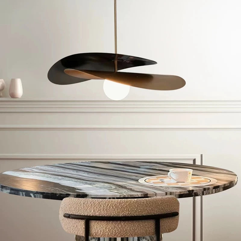 French Hat Style Creamy Nordic Vintage Chandelier