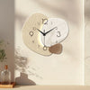 Modern Minimalist Silent Quartz Wall Clock for Home