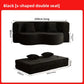 Modular Flannel Convertible Sofa Bed for Living Rooms