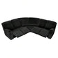 5-Seater L-Shaped Velvet Stretch Sofa Cover
