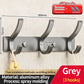 No-Drill Over-the-Door Clothes and Coat Hook Organizer